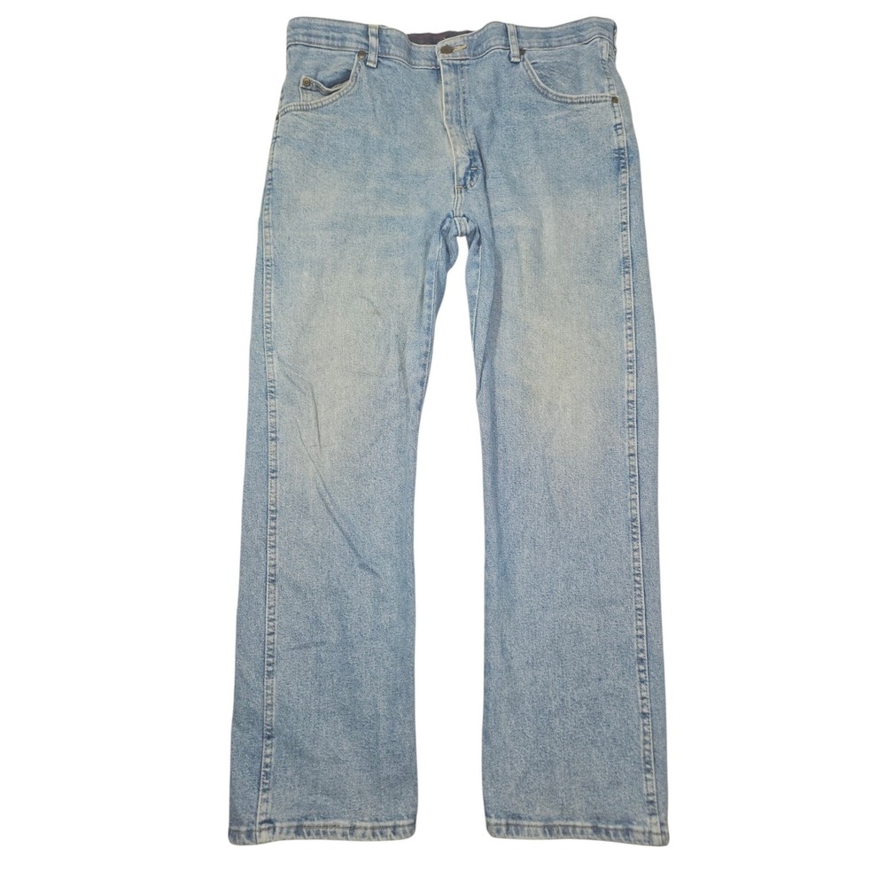 Wrangler VTG Hero Regular Fit Jeans Light Wash Denim Sz 38x30